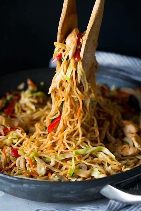 Easy Chicken Yakisoba Cooking Classy