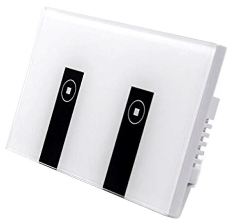 Interruptor Inteligente Wifi Doble Sin Neutro Blanco Y Negro Sonoff