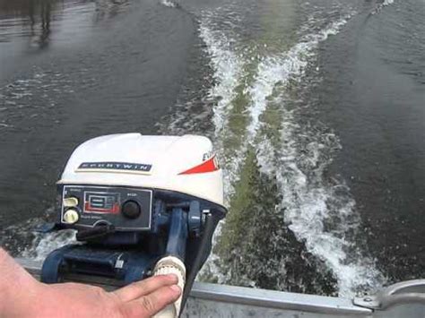 1971 Evinrude Sportwin 9 5hp Outboard Motor YouTube