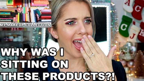 Shop My Stash Trying Out New And Old Makeup Vlogmas Day Youtube