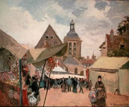 September Fete Pontoise Camille Pissarro en reproducción impresa o