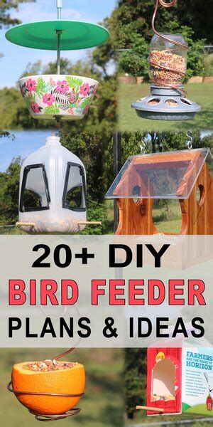 Diy Homemade Bird Feeder Plans Designs And Ideas Diy Projects