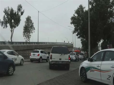 Caos Vial En Zona Río Tijuana Por Cierre De Vialidades Tijuana Digital