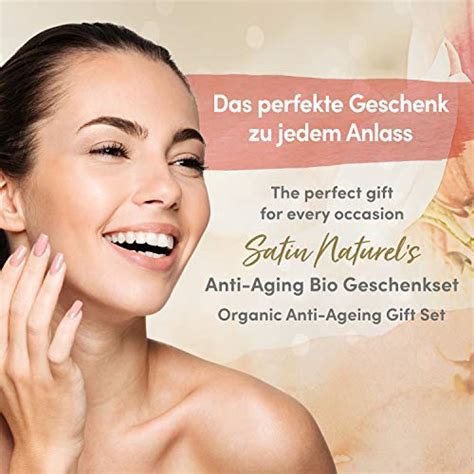 Luxuriöses Anti Aging Bio Geschenkset 5x30ml Hyaluron Serum Hyaluron Creme Aloe Vera Gel