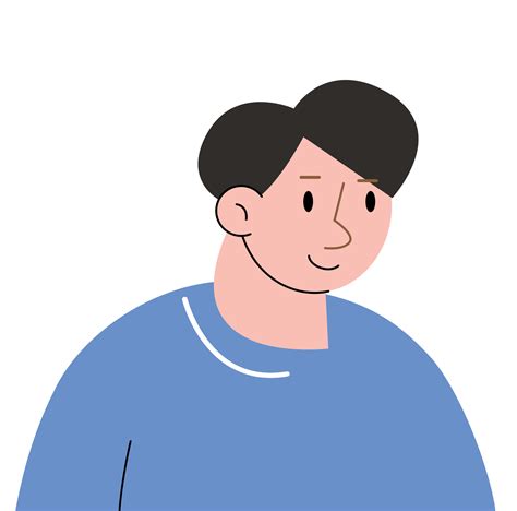 Simple Man Avatar Cartoon 23455142 Png