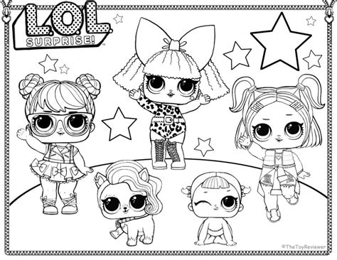 Lol Dolls Coloring Pages & coloring book. 6000+ coloring pages.