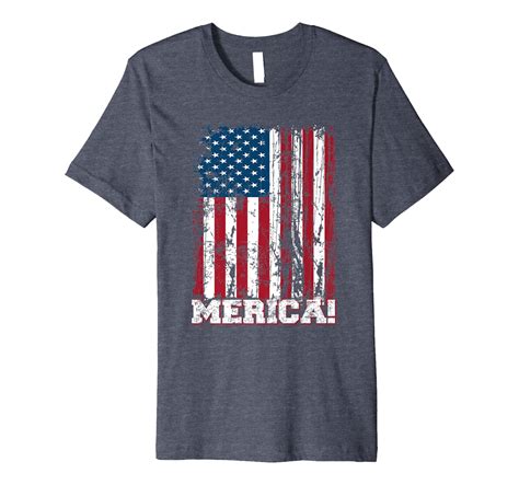 4th Of July Independence Day Us American Flag Patriotic Premium T Shirt