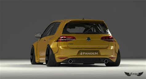 Wide Body Kit Pandem Rocket Bunny Volkswagen Golf Gti Mk7