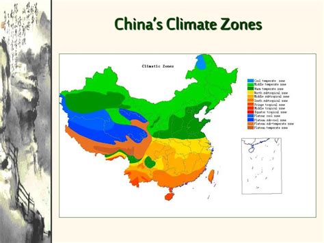 Climate Zone Map Of China - United States Map