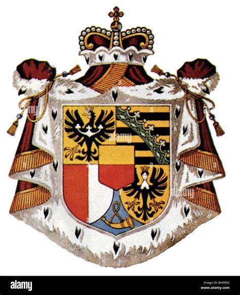 Coat of arms liechtenstein hi-res stock photography and images - Alamy