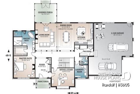 Discover The Plan 3605 Randolf Which Will Please You For Its 5 4