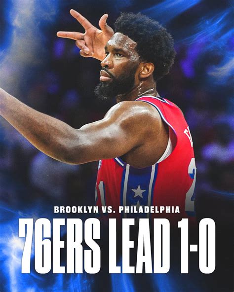 ESPN On Twitter The Sixers Took Care Of Business At Home In Game 1