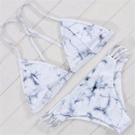 Swim Marbled Twopiece Bikini Poshmark