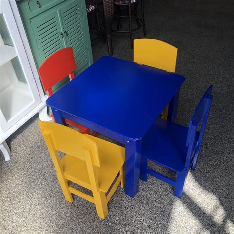 Mesa Infantil Mdf Branco 4 Cadeiras Mesinha Didática