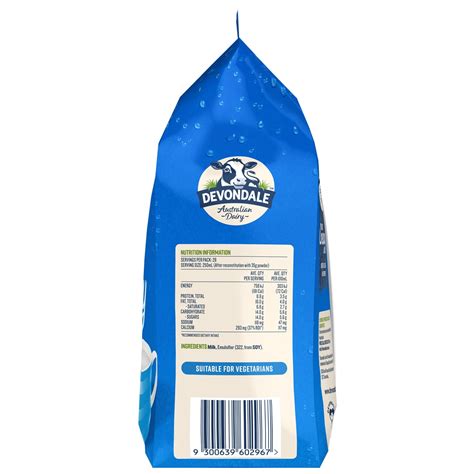 Devondale Full Cream Milk Powder 1kg Costco Australia