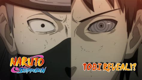 Kakashi Descubre Que Tobi Es Obito Obito Despierta Su Sharingan