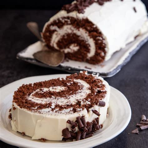 Chocolate Tiramisu Swiss Roll Recipe An Italian In My Kitchen