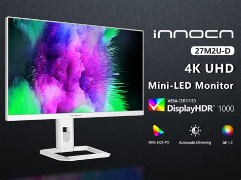 Mua Innocn 27 Mini Led 4k Monitor Hdr1000 99 Dci P3 99 Srgb 1 07b Colors Ips Usb C Hdmi