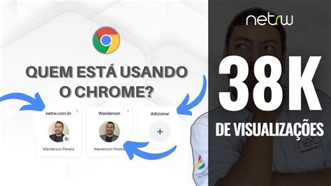 Como Gerenciar suas Contas e Perfis de usuário no Google Chrome YouTube