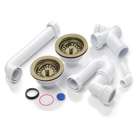 Astini Rak Rangemaster Bowl Bronze Waste Plumbing Kit No Overflow