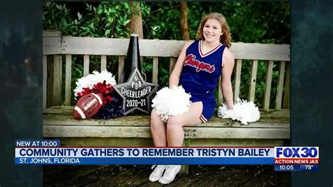 Community gathers to remember Tristyn Bailey