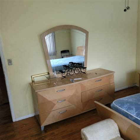 Vintage Blonde Bedroom Set