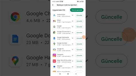 Android Telefonlarda Uygulama Nas L G Ncellenir Youtube