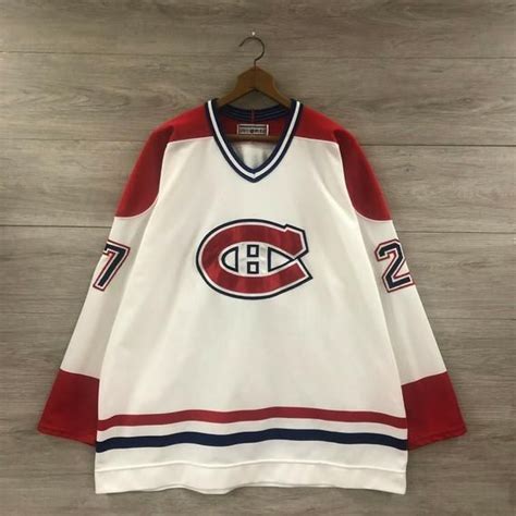 Vintage Montreal Canadiens Shayne Corson NHL Fight Strap Authentic Jersey Sz 52 | Montreal ...