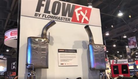 Video Flowmaster Debuts Flowfx Mufflers At Sema 2018 Onallcylinders