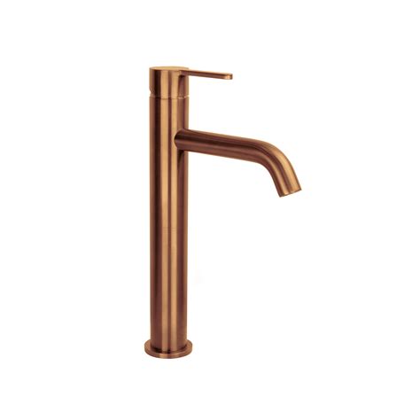 Loft Tall Basin Mixer Brushed Copper Fwlo8268bc Climate At Home