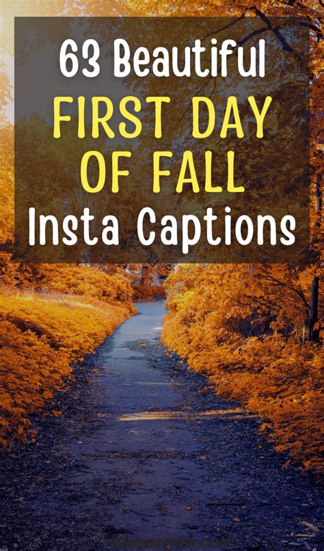 63 First Day Of Fall Quotes To Welcome The Changing Season Mums Invited