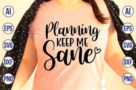 Planning Keep Me Sane Graphic by creativemim2001Creative Fabrica