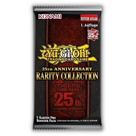 Yu Gi Oh 25th Anniversary Rarity Collection Ra01 Booster