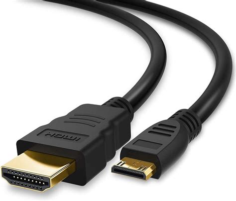 Mini HDMI To HDMI Cable Lead For Connecting Nikon COOLPIX D3400 D3500