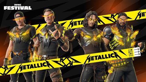 Metallica X Fortnite Festival Pass Skins Jam Tracks And More