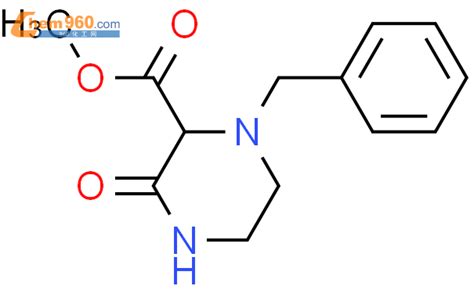 954240 42 7 1 BENZYL 3 OXO PIPERAZINE 2 CARBOXYLIC ACID METHYL ESTER化学式