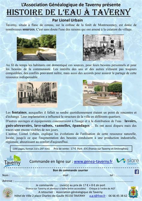 G N Alogie Et Histoire Locale Taverny Beauchamp Saint Leu La For T