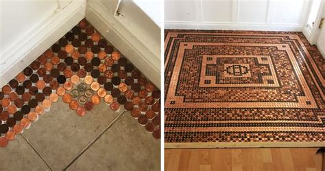 How To Make A Copper Penny Floor | Viewfloor.co