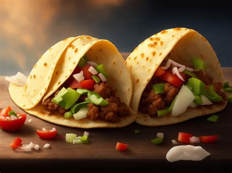 Premium AI Image | French tacos delicious