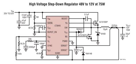 72v Dc To 12v Dc Converter Circuit Diagram