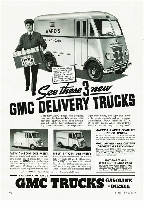 1940 Gmc Truck Ad Gm Trucks Chevy Trucks Fire Trucks Vintage Advertisements Vintage Ads New