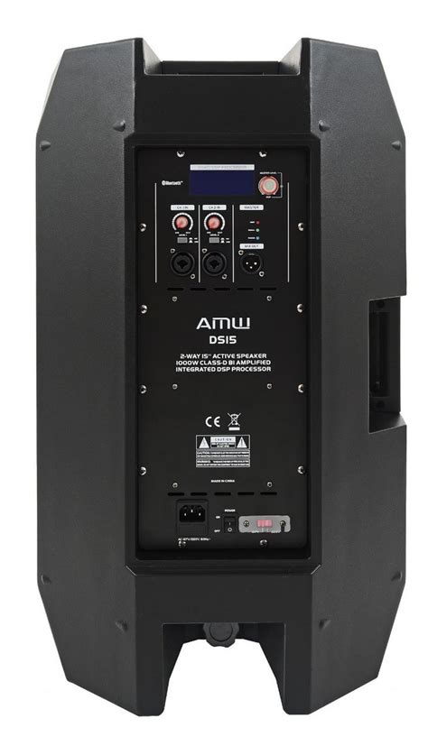 Amw Ds15 Dsp Pro Caixa Ativa Bi Amplificada 1000w 15 Loja R 1 629