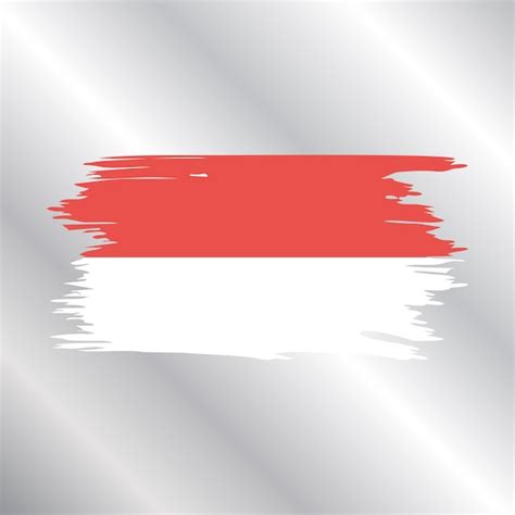 Premium Vector Illustration Of Monaco Flag Template