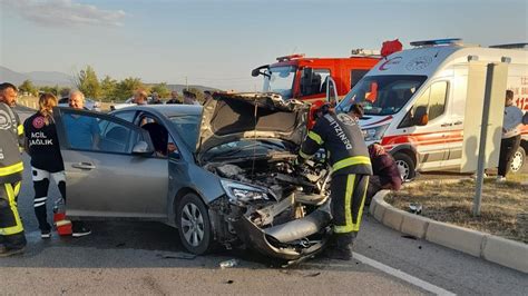 Denizli de feci kaza 1 ölü 6 yaralı