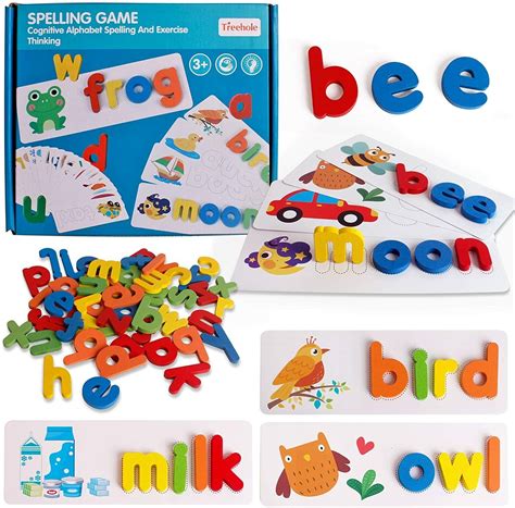 Kids Educational Learning Toy Prek Letters Learning Games Montessori