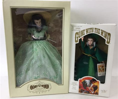 Lot 2 Gone With The Wind Scarlett O Hara Dolls