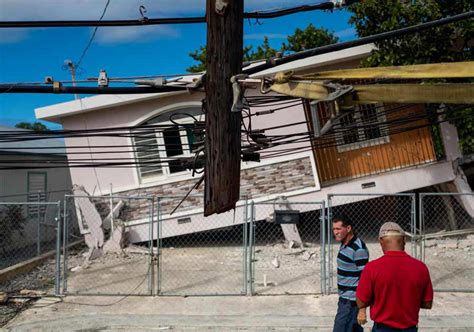 Imágenes De La Destrucción Causada Por Terremoto En Puerto Rico