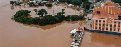 Lago Guaíba fica abaixo da cota de inundação pela primeira vez em 1 mês