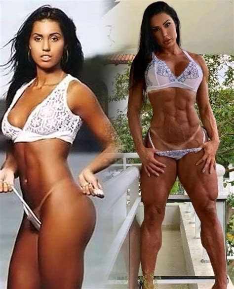 Gracyanne Barbosa impressiona mudanças no corpo em antes e depois