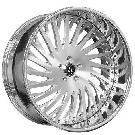 22 Staggered Artis Forged Wheels Jax Brushed Rims ATF131 8